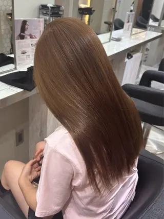 ロング カラー 銀座/ヘアセット/ 島村美帆のヘアスタイル