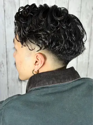 ショート ヘアアレンジ メンズ ⚡️メンズ特化⚡️ 倉林 隼大のヘアスタイル