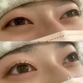 マツエク・マツパ Melli eyes (Bee-eyes)のマツエク・マツパデザイン