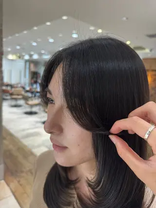 ロング 新宿/レイヤー 透明感🎨田嶋翔真のヘアスタイル