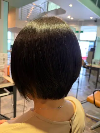 ショート カットモデル RURUのヘアスタイル