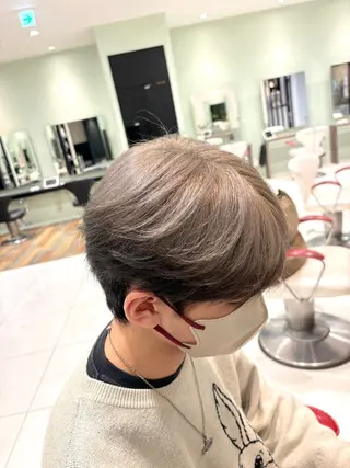 カラー メンズ 駒野 晃のヘアスタイル