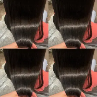 セミロング カラー ブリーチなし透明感 カラー🤍ྀིきららのヘアスタイル
