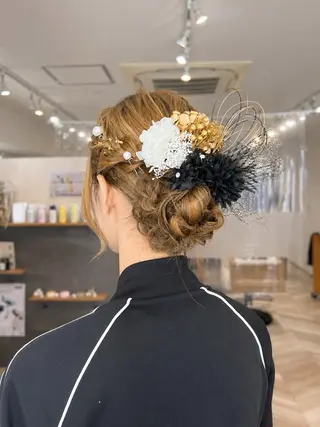 ロング ヘアアレンジ 〔LaNA〕 Nozomiのヘアスタイル