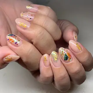 ネイル 里見 麗のネイルデザイン