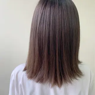 ミディアム 韓国ヘア&ショート ボブ💜桑原のヘアスタイル