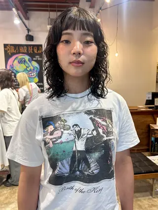 パーマ ORe'S HAIR BE　GLaDまなみのヘアスタイル