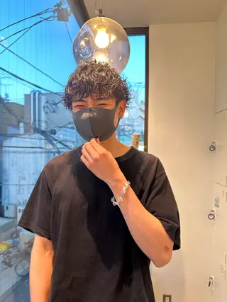 パーマ メンズ AIRI 🐈⬛のヘアスタイル