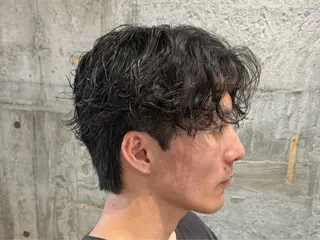 ショート パーマ メンズ 朝ラクパーマ 【SENA】のヘアスタイル
