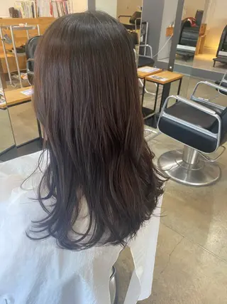 ロング 福島 優夢のヘアスタイル
