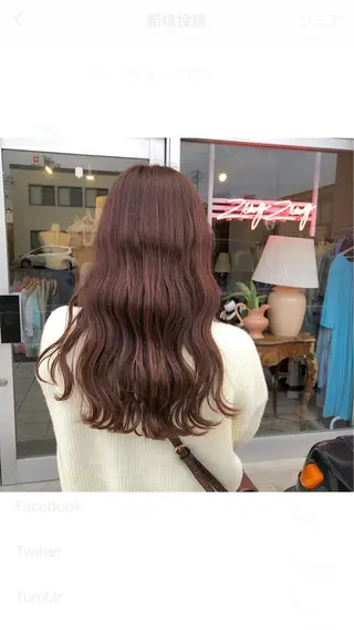 ロング カラー ヘアアレンジ 🎀 原宿/ブリーチ 🎀 ♡Reina♡のヘアスタイル
