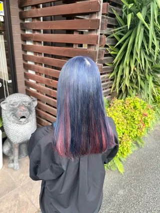 ロング カラー 🫧AMAN🫧 鈴木美佑のヘアスタイル