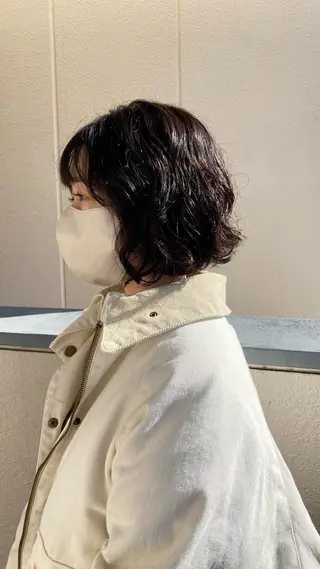 ショート パーマ 🍃YURI 🍃のヘアスタイル