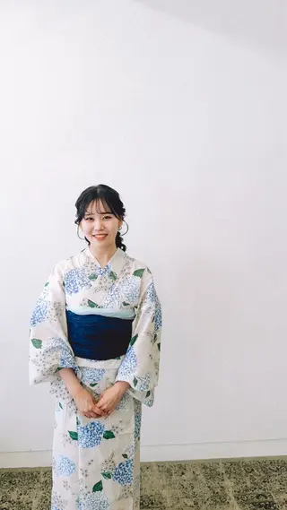 ヘアアレンジ ヘアメイク🌷 着付👘ハルのヘアスタイル
