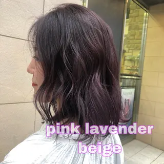 セミロング カラー ヘアアレンジ TSUNA 🌙 Lim 五反田のマツエク・マツパデザイン