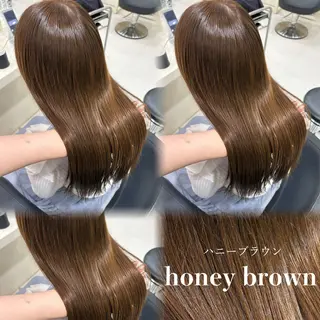 ロング カラー 💕мei 透明感カラー💕のヘアスタイル