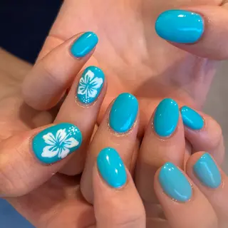 ネイル Sun Brown Mireiのネイルデザイン