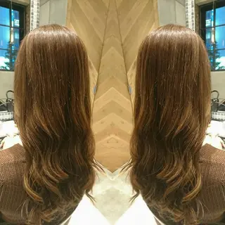 ロング カラー センター南 SEIJIのヘアスタイル