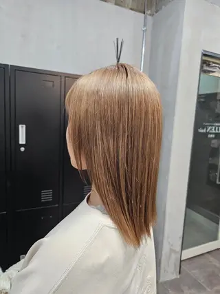 ミディアム カラー ALLEN hair /まなのヘアスタイル
