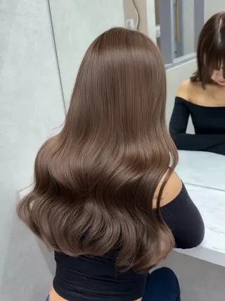 ロング カラー レイヤーダブルカラー KYONのヘアスタイル