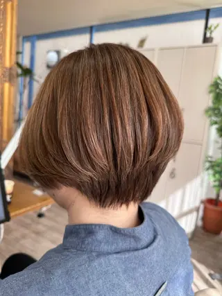 ショート カラー 新越谷noble店長 松本拓也▶◀*.のヘアスタイル