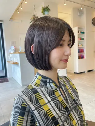 ミディアム 期間限定 ショート特化/表参道のヘアスタイル