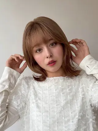 カラー 🎀スギウラ ✨️キヨミのヘアスタイル