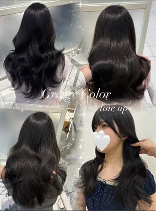 セミロング カラー Hina🫧透明感 /上品/モテ🫧のヘアスタイル