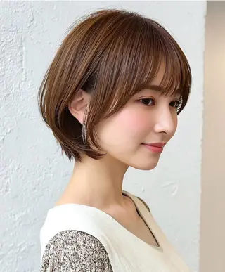 ショート カラー パーマ メンズ キッズ 栄💗メンズ｜似合せ パーマ｜haruのヘアスタイル