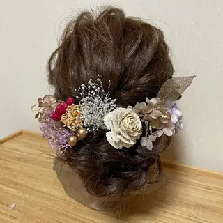ヘアアレンジ はやしほのか| マンツーマン美容師のヘアスタイル