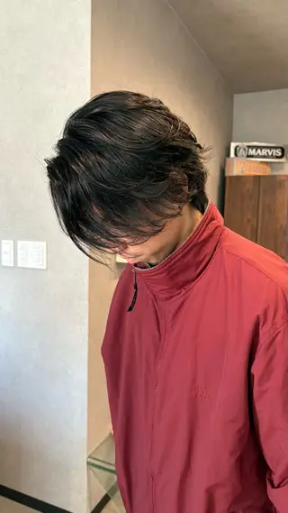 ショート パーマ メンズ パーマスタイル特化◎ 永戸圭汰のヘアスタイル