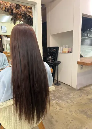 ロング ogura hitomiのヘアスタイル