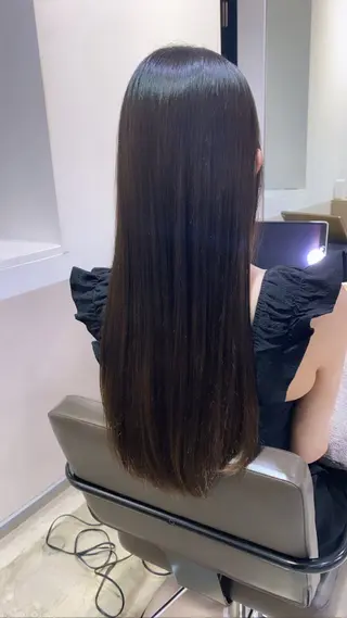 ミディアム カラー メンズ清潔感のプロ 💈メンズパーマ藤田のヘアスタイル