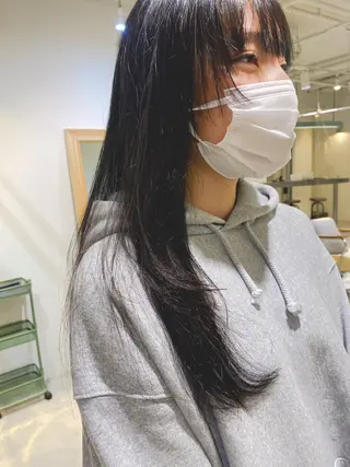 ロング FILMS/sari /似合わせカットのヘアスタイル