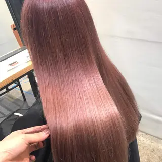 ロング カラー ヘアアレンジ 🧸ハイトーン🧸 ゆっきー🧸のヘアスタイル