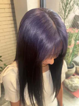 ロング カラー HIBIKI / 透明感カラーのヘアスタイル