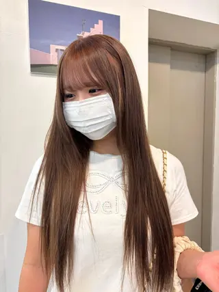 ロング ness/rina /透明感カラーのヘアスタイル