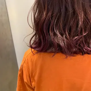 カラー 天野 利咲のヘアスタイル