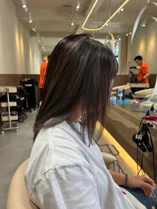 ミディアム 平田 悠馬のヘアスタイル