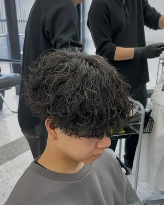 メンズ そら/Ace栄 スパイキー/パーマのヘアスタイル