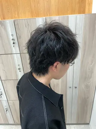 ミディアム Bleach/パーマ 天神🏆AiLiのヘアスタイル