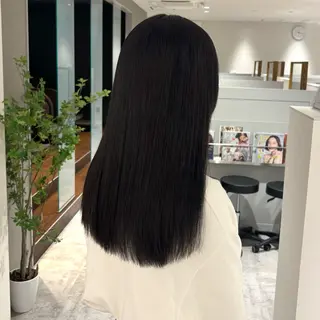 ロング カラー 田名部 愛乙のヘアスタイル