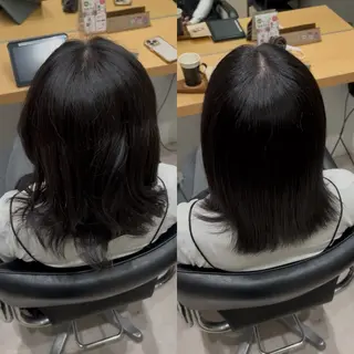 ミディアム 髪質改善ヘアケア 艶髪特化/上田のヘアスタイル