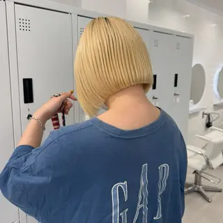 ショート カットモデル୨୧大阪 梅田タカシマリナ♡のヘアスタイル