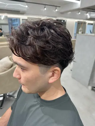 パーマ メンズ 💎メンズパーマ特化 🥇メンズのプロのヘアスタイル
