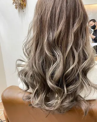 ロング カラー TOWA 野村 コウダイのヘアスタイル