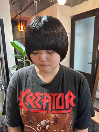 ショート カットモデル/カラー rionのヘアスタイル
