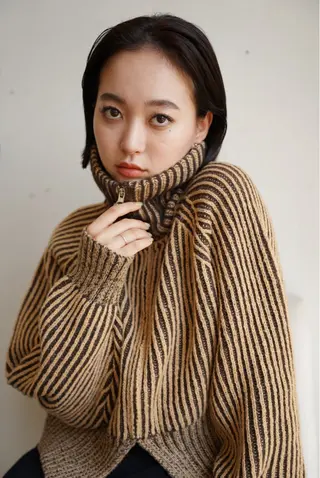 ショート カラー レイヤーカット🎀 NANAHAのヘアスタイル