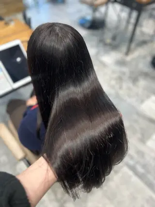 ロング カラー 銀座/透明感カラー 🫧祝迫愛艶のヘアスタイル