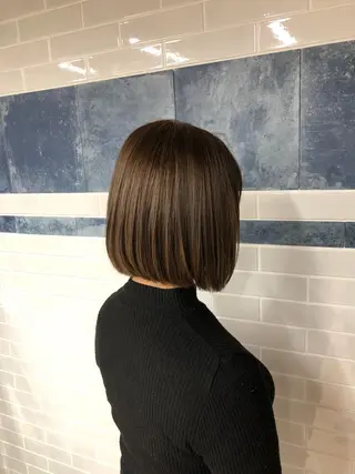 ミディアム 西畑 nishihataのヘアスタイル